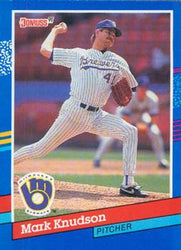 1991 Donruss Singles- # 301+ {Borde azul}