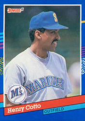 1991 Donruss Singles- # 301+ {Borde azul}