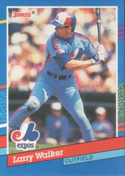 1991 Donruss Singles- # 301+ {Borde azul}