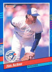 1991 Donruss Singles- # 301+ {Borde azul}