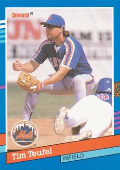 1991 Donruss Singles- # 301+ {Borde azul}