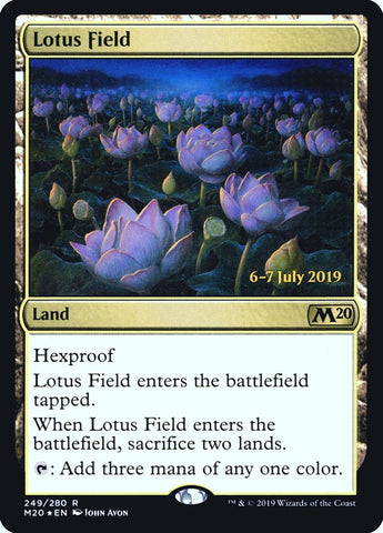 Lotus Field  [Core Set 2020 Prerelease Promos]