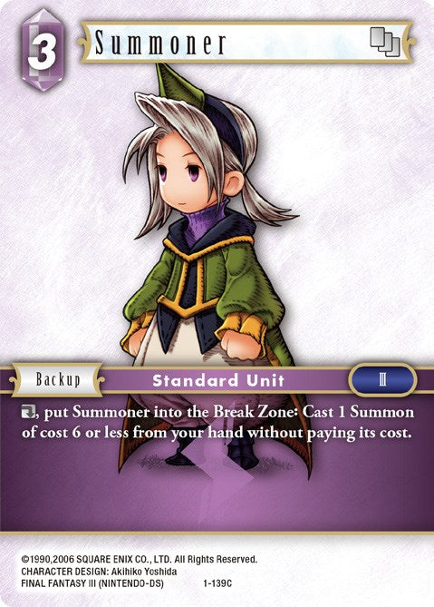 Summoner (Luneth) [Opus I]