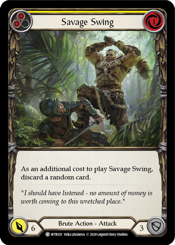 Savage Swing (Yellow) [U-WTR021] Unlimited Normal