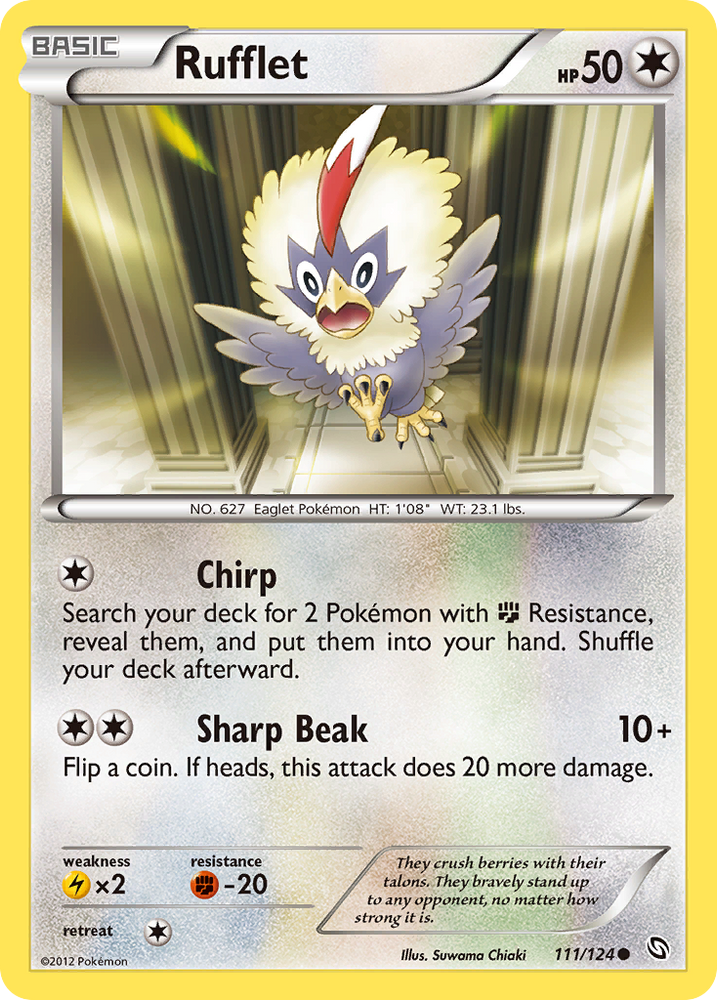 Rufflet (111/124) [Noir et blanc : Dragons exaltés] 