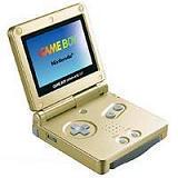 Gold Gameboy Advance SP - GameBoy Advance