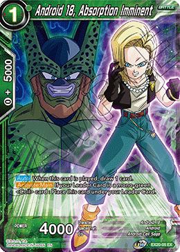 Android 18, Absorption Imminent (EX20-05) [Ultimate Deck 2022]