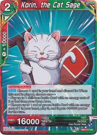 Korin, the Cat Sage [DB3-117]