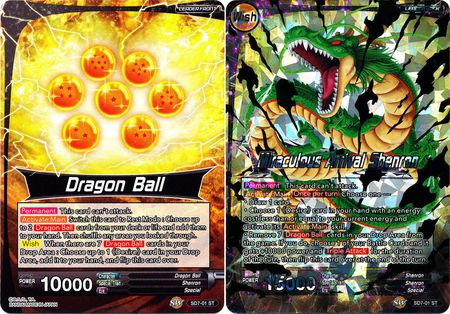 Dragon Ball // Miraculous Arrival Shenron (Starter Deck Exclusive) (SD7-01) [Miraculous Revival]