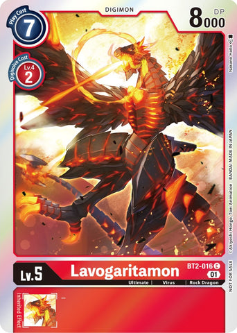 Lavogaritamon [BT2-016] (ST-11 Special Entry Pack) [Release Special Booster Promos]