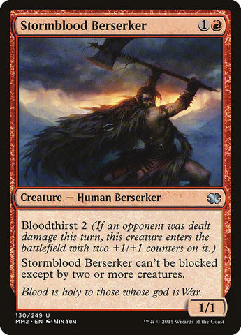 Berserker de sangre tormentosa [Modern Masters 2015] 