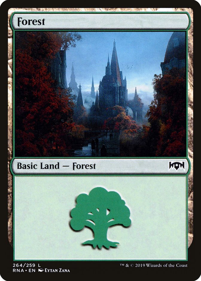 Forest (#264) [Ravnica Allegiance]