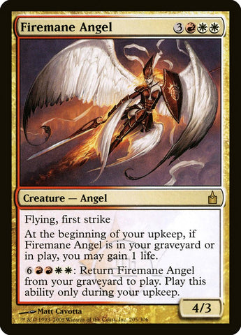 Ángel melena de fuego [Ravnica: Ciudad de gremios] 