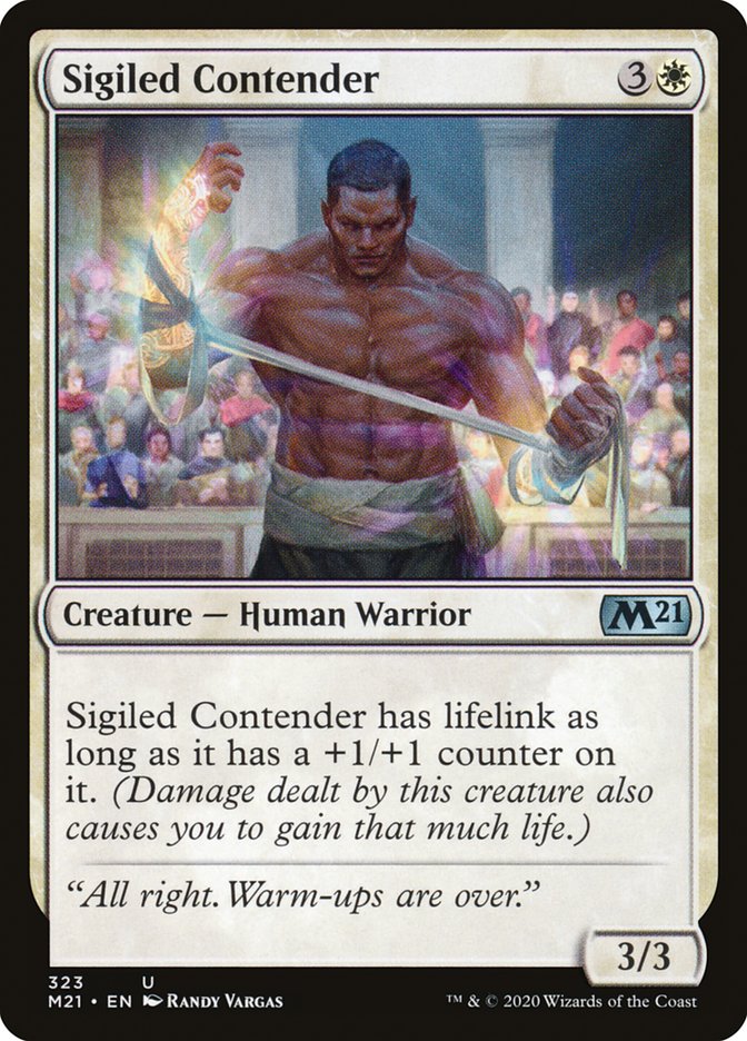 Sigiled Contender [Core Set 2021]