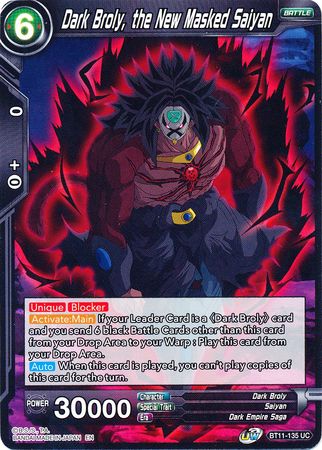 Dark Broly, the New Masked Saiyan [BT11-135]