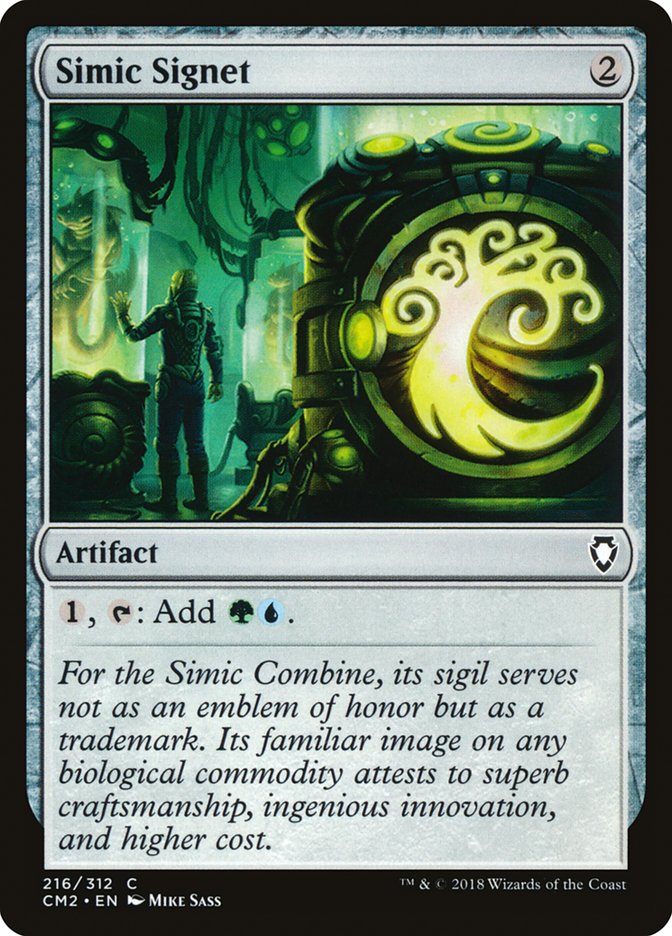 Simic Signet (216/312) [Commander Anthology Volume II]