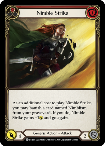 Nimble Strike (rouge) [U-WTR185] Feuille arc-en-ciel illimitée 