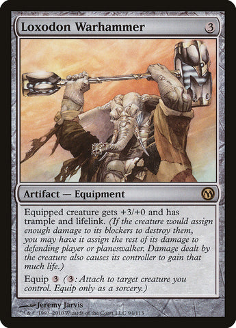 Loxodon Warhammer [Duelos de los Planeswalkers] 