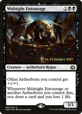 Midnight Entourage  (Prerelease) [Aether Revolt Prerelease Promos]