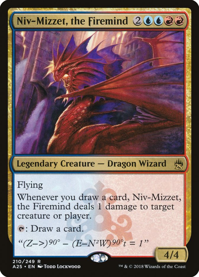 Niv-Mizzet, la Mente Ardiente [Masters 25] 