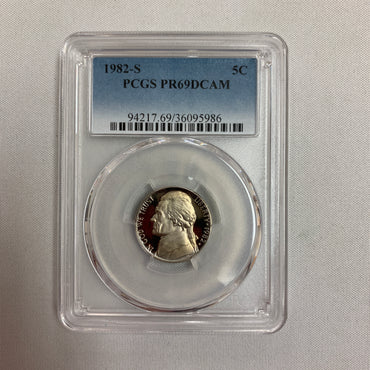 PCGS Graded Coin Slabs