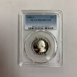 PCGS Graded Coin Slabs