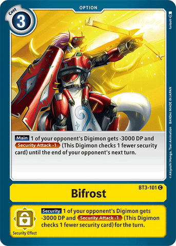 Bifrost [BT3-101] [Lanzamiento de refuerzo Ver.1.5] 