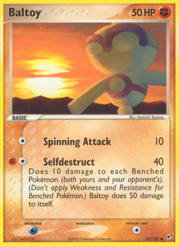 Baltoy (53/107) [EX : Deoxys] 