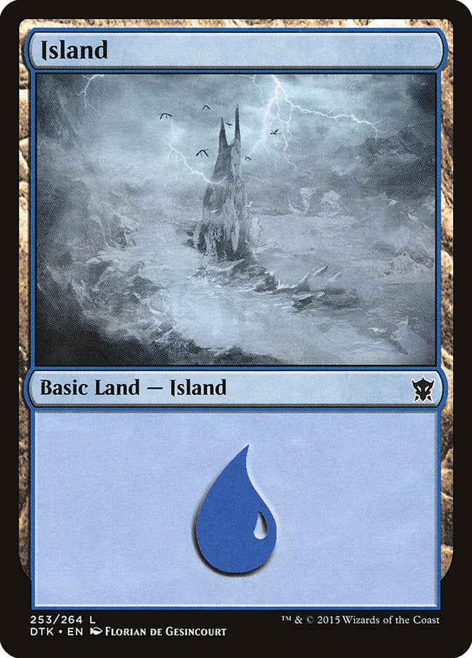 Island (#253) [Dragons of Tarkir]