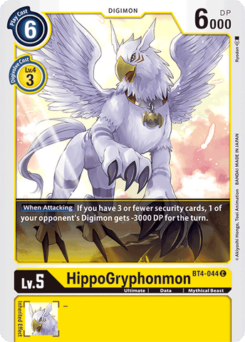 HippoGryphonmon [BT4-044] [Gran Leyenda] 