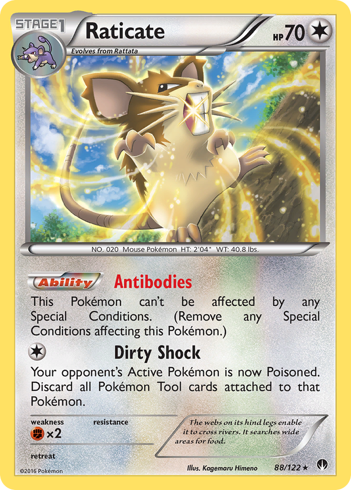 Raticate (88/122) [XY : BREAKpoint] 