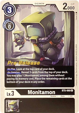 Monitamon [BT5-060] [Promotions de pré-sortie Battle of Omni] 