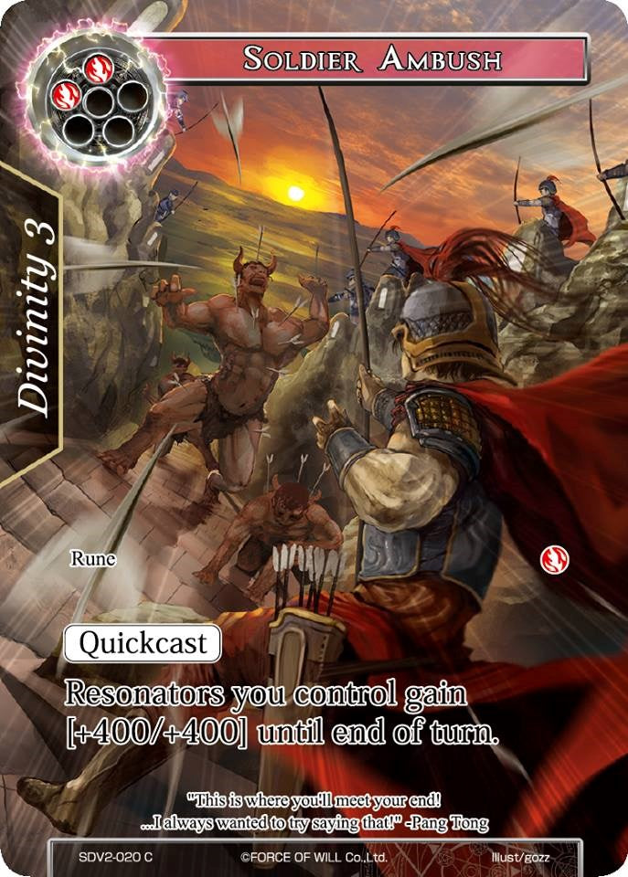 Soldier Ambush (SDV2-020) [Starter Deck: Valhalla Cluster]