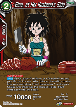 Gine, at Her Husband's Side (Rare) [BT13-016]