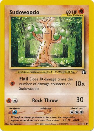 Sudowoodo (77/111) [Néo Genèse] 