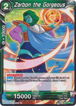 Zarbon the Gorgeous (BT10-085) [Rise of the Unison Warrior 2nd Edition]