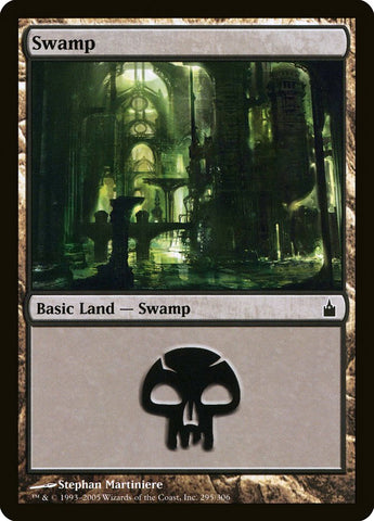 Swamp (#295) [Ravnica: City of Guilds]