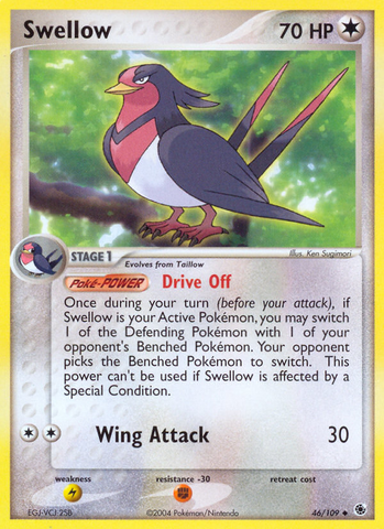 Swellow (46/109) [EX: Ruby & Sapphire]