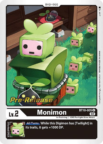 Monimon [BT10-005] [Xros Encounter Pre-Release Cards]