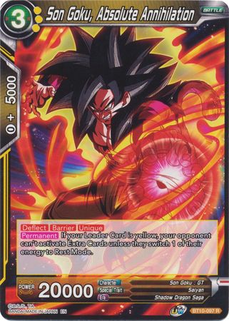 Son Goku, Absolute Annihilation [BT10-097]