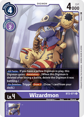 Wizardmon [BT2-071] [Lanzamiento de refuerzo Ver.1.0] 