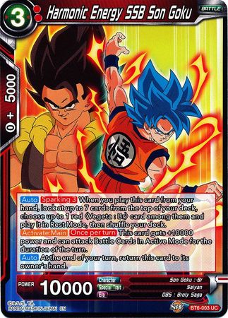 Energía armónica SSB Son Goku [BT6-003] 