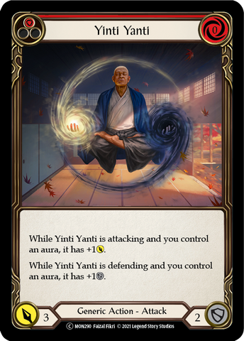 Yinti Yanti (rouge) [U-MON290-RF] Feuille arc-en-ciel illimitée 