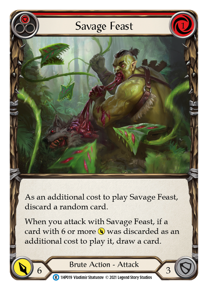 Festin sauvage (rouge) [1HP019] 