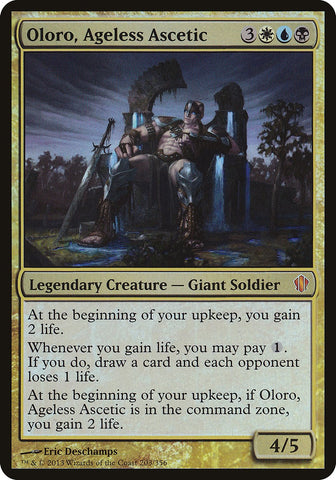 Oloro, Ageless Ascetic (Commander 2013) [Commander 2013 Oversized]