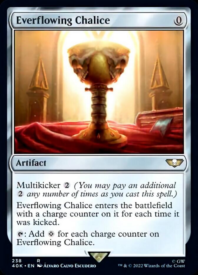 Everflowing Chalice (Surge Foil) [Universes Beyond: Warhammer 40,000]