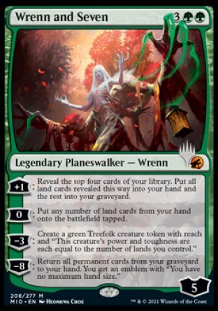 Wrenn et Seven (Pack Promo) [Innistrad : Promos Chasse de Minuit] 