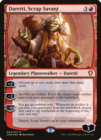 Daretti, Scrap Savant [Comandante Antología Volumen II] 