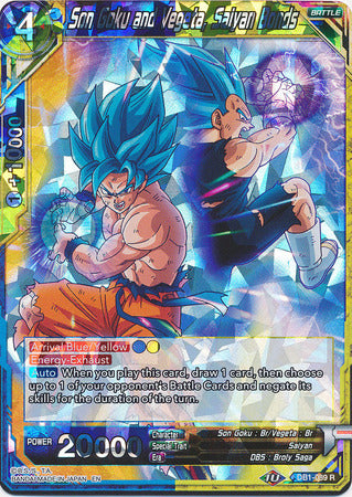 Son Goku y Vegeta, Saiyan Bonds [DB1-089] 