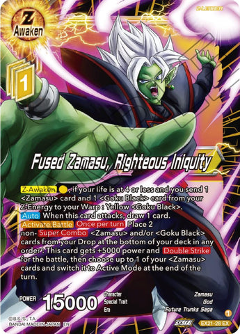 Fused Zamasu, Righteous Iniquity (EX21-28) [5th Anniversary Set]